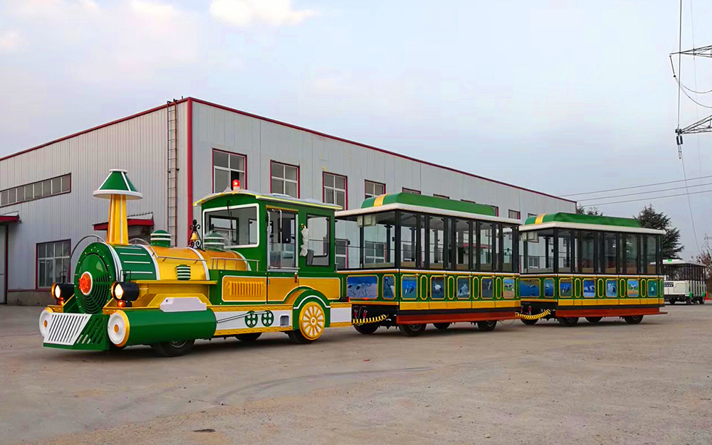 上海72座观光小火车（松石绿）
