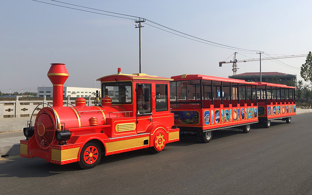 大庆72座观光小火车（中国红）