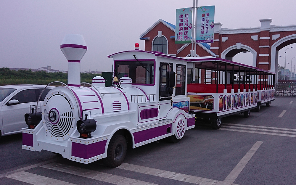 扬州58座观光小火车（紫罗兰）