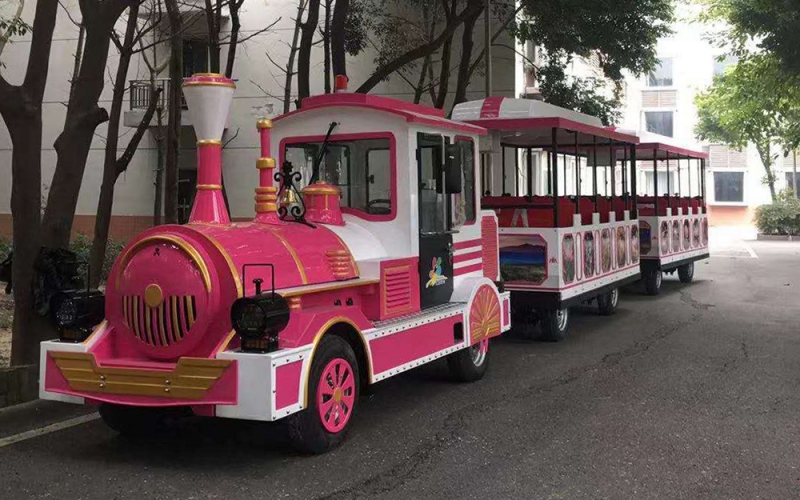 上海50座观光小火车（时尚玫红）