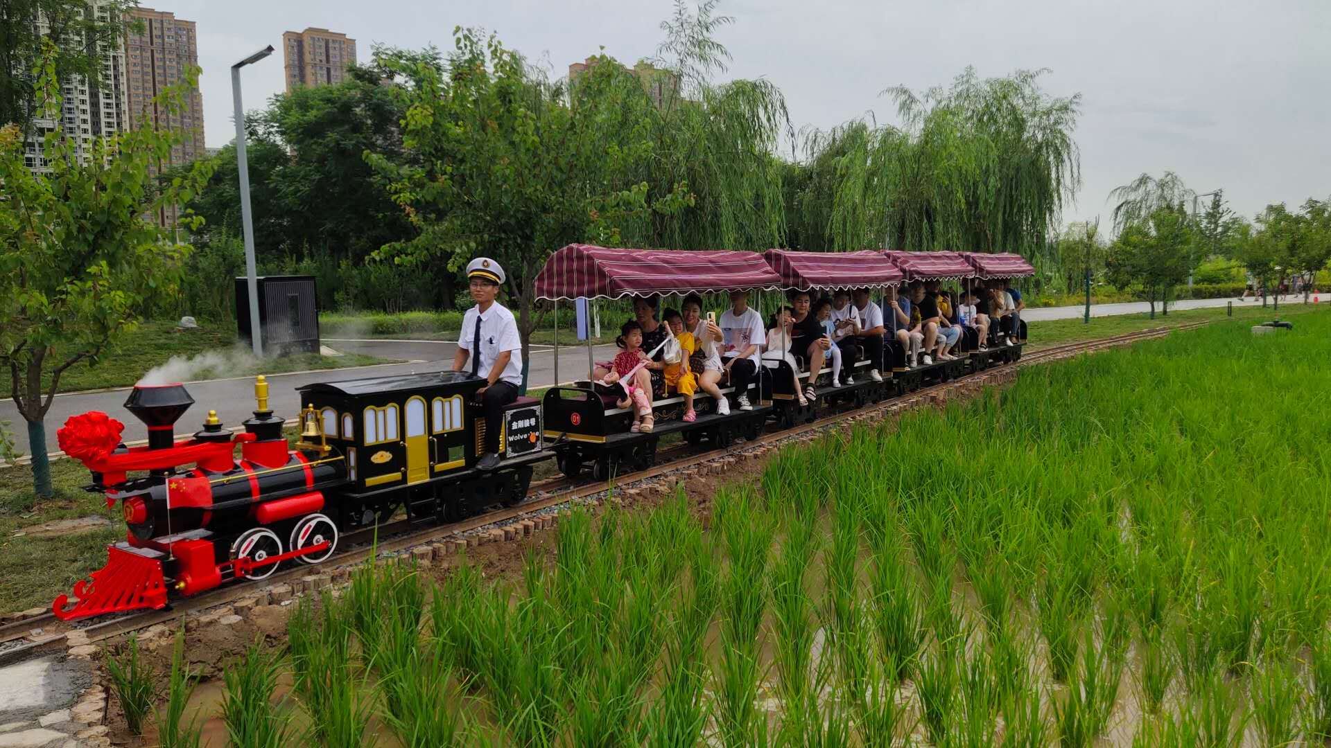 珠海长安公园20座网红小火车