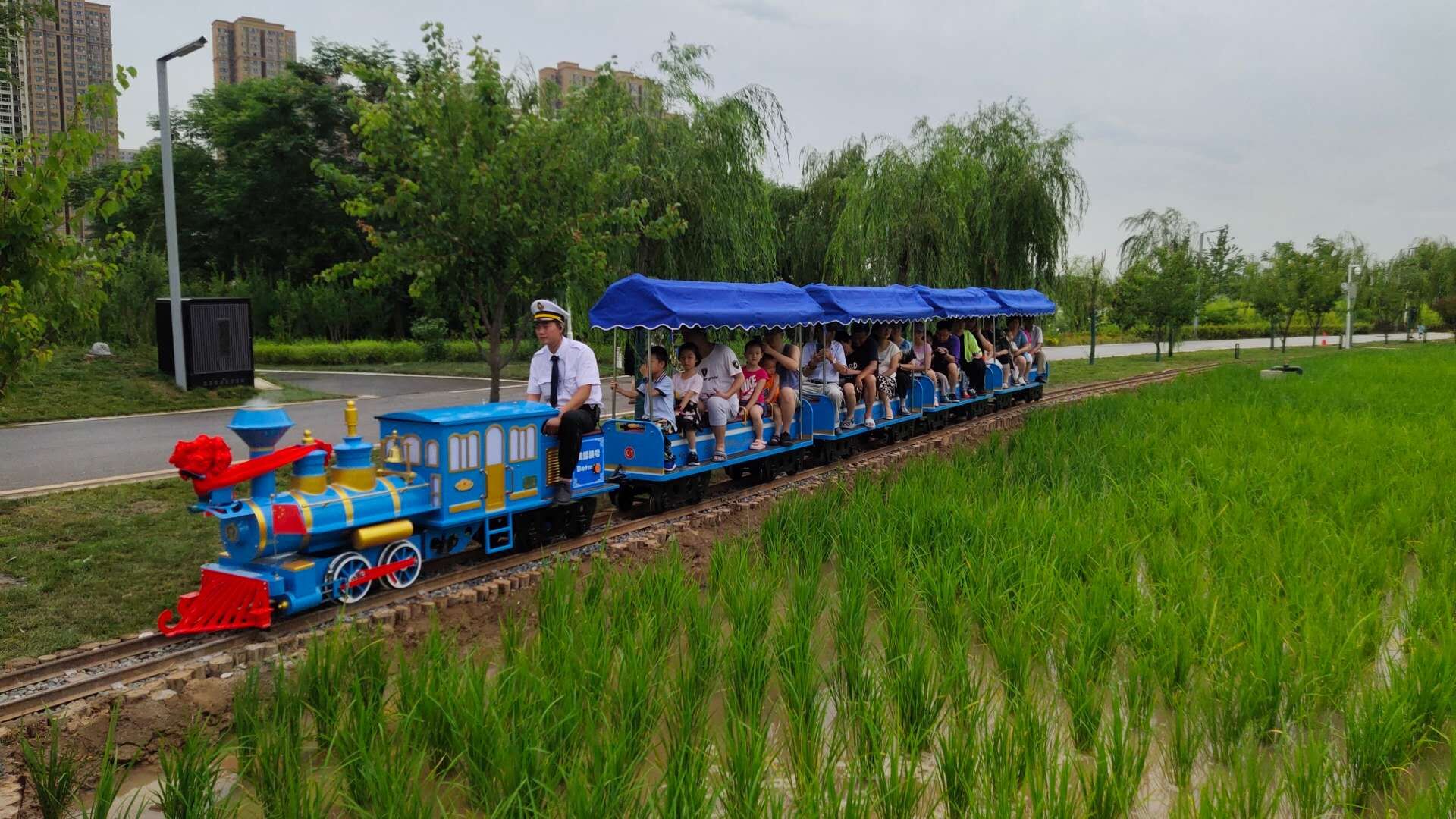 武汉长安公园20座观光小火车