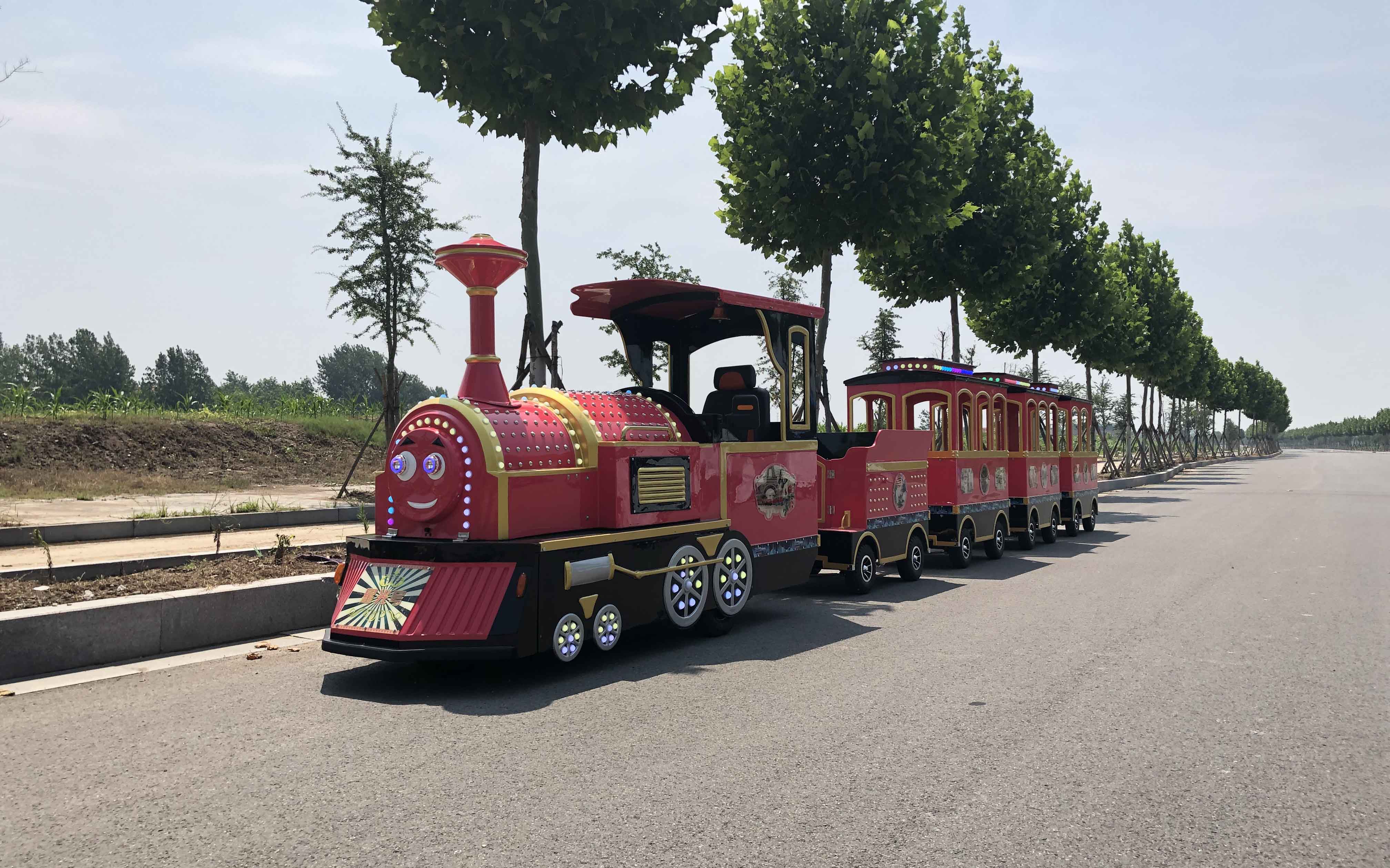 上海24座观光小火车（粉红色）