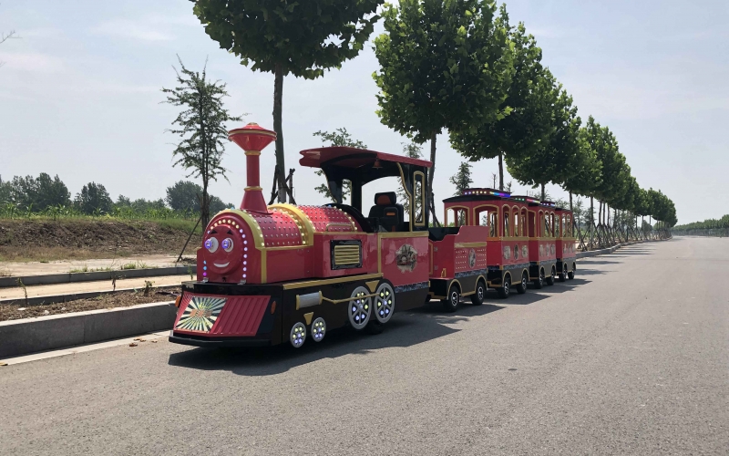 上海24座观光小火车（粉红色）