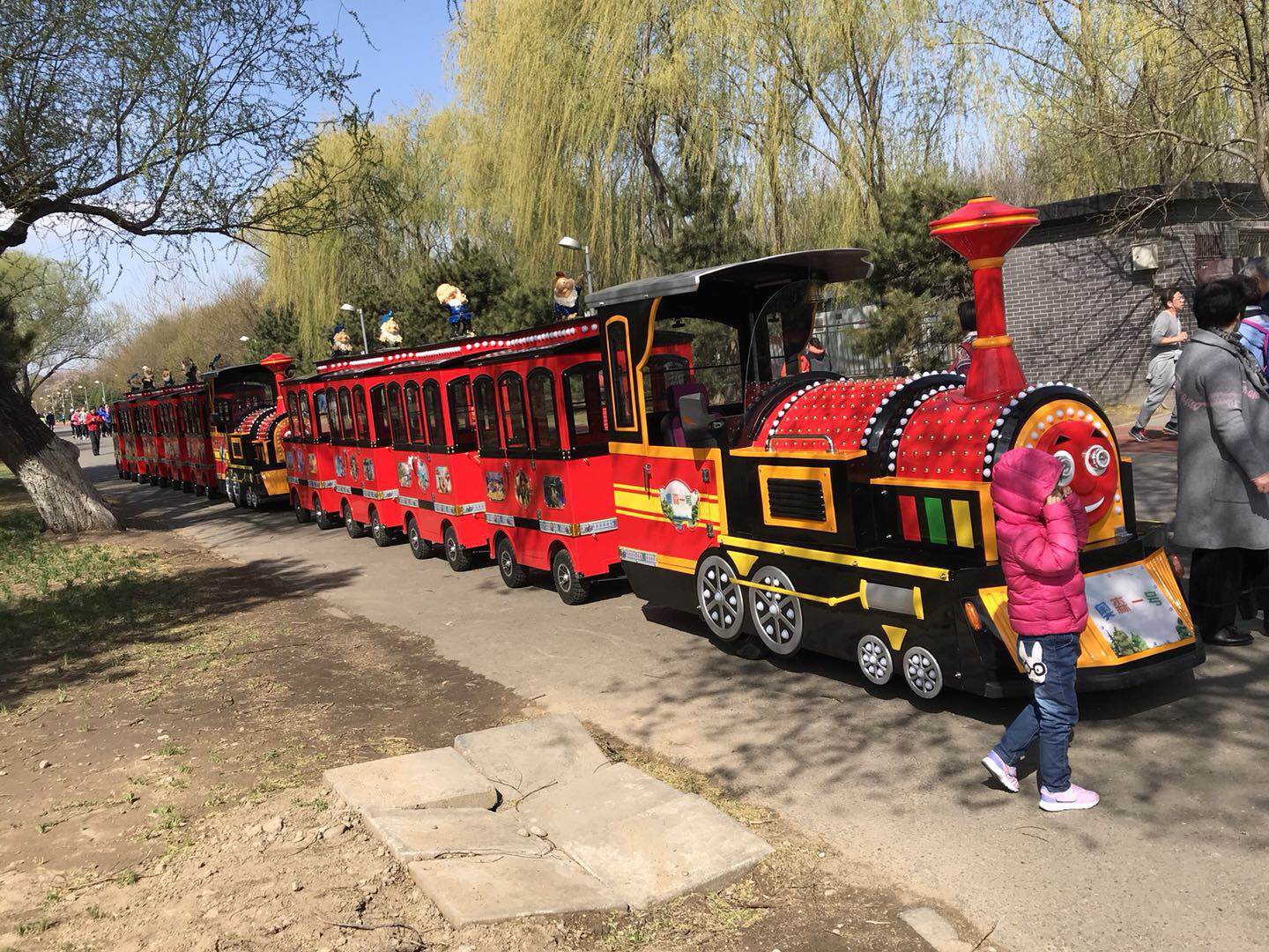 游乐场小火车
