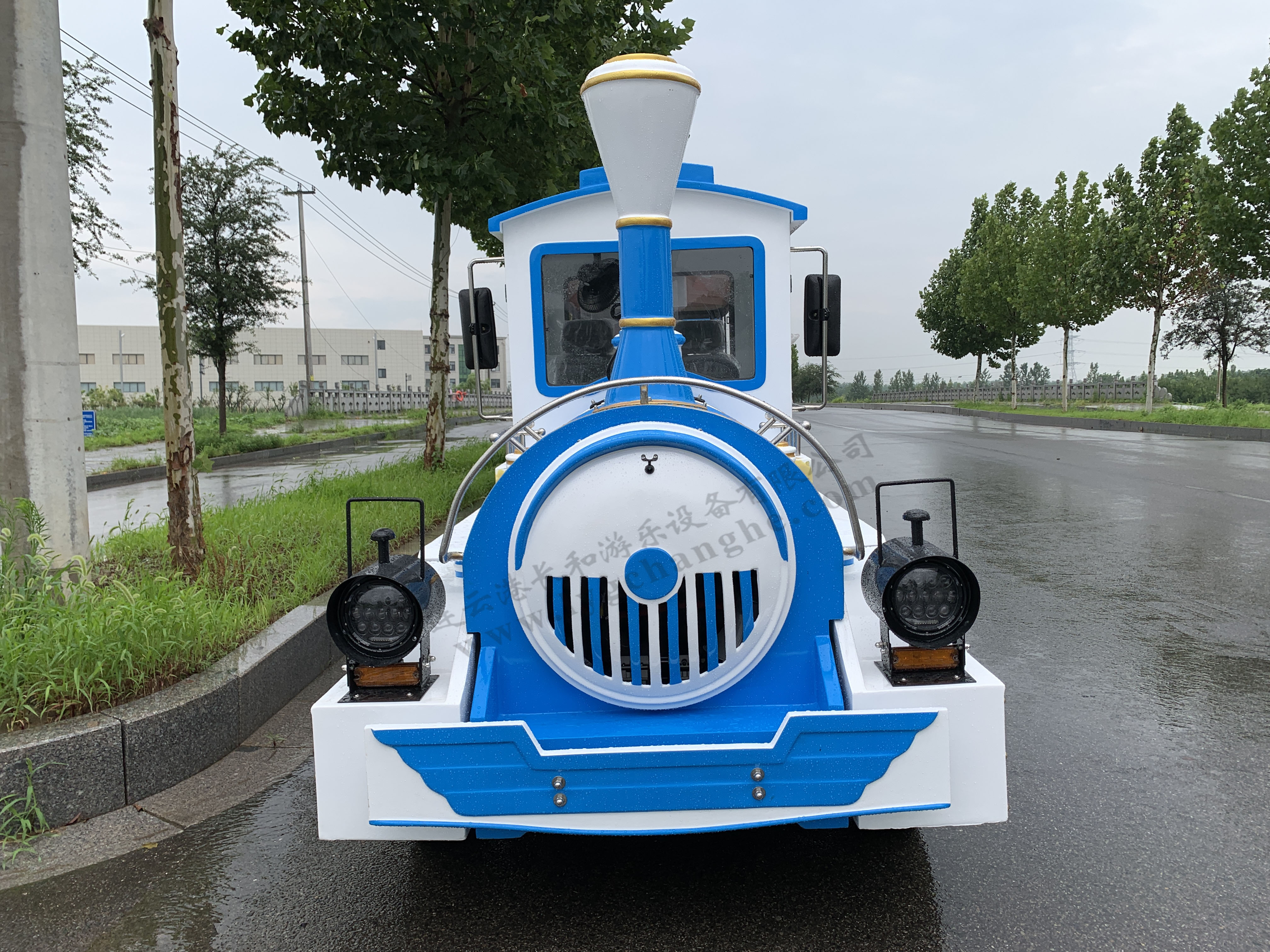 42座无轨观光小火车（天空蓝）