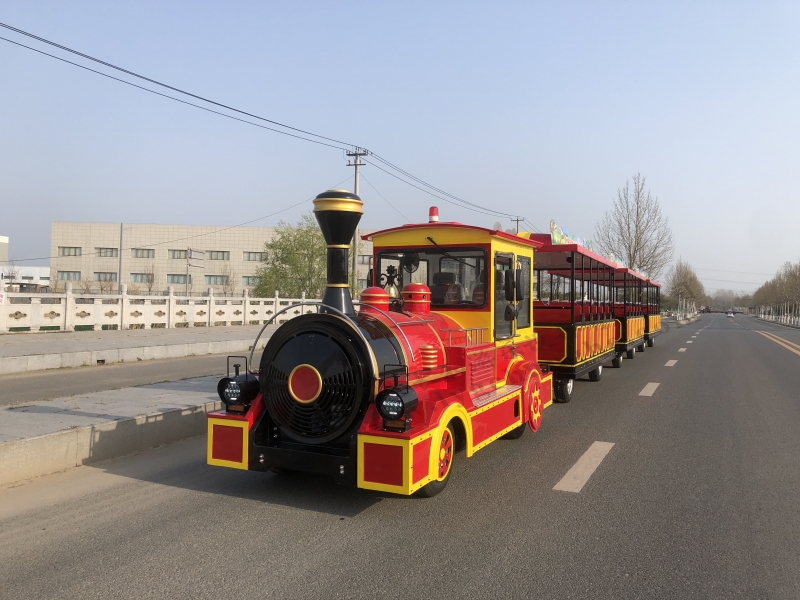济宁72座无轨观光小火车（经典红黑色）
